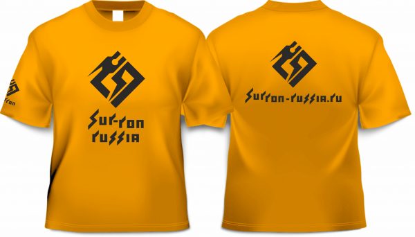Футболка с логотипом Surron (желтая)